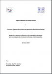 Formation et gestion des carrières des agents des collectivités territoriales - Renforcer et optimiser la fonction et les outils RH des collectivités pour accompagner les transitions territoriales et professionnelles