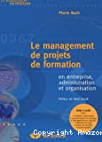 Le management de projets de formation