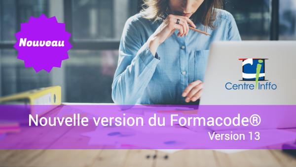 Le Formacode® version 13 est disponible !