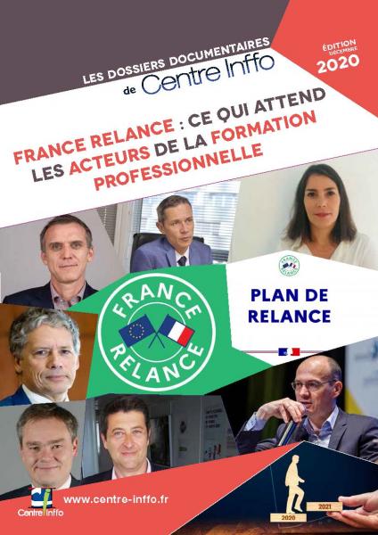 France Relance : ce qui attend les acteurs de la formation professionnelle - Edition décembre 2020