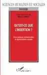 Qu'est-ce que l'insertion ?