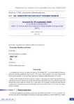 Avenant du 14 septembre 2022 à l'accord du 15 octobre 2021 relatif à la mise en place d'un dispositif d'activité partielle de longue durée (APLD)